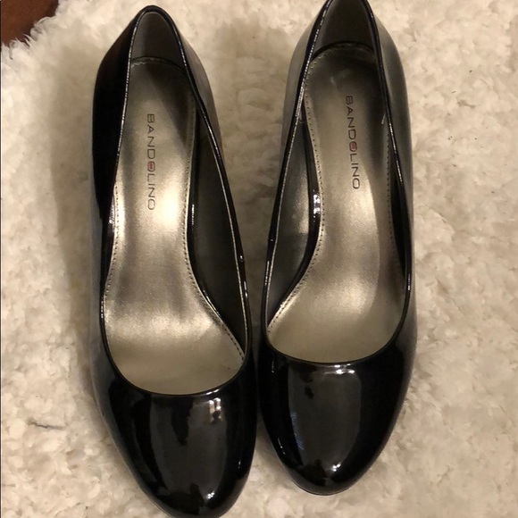 Bandolino Shoes - Black patent high heels